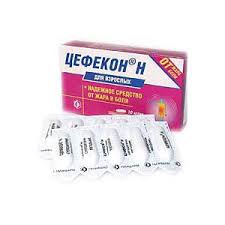 Цефекон Н супп. рект. №10