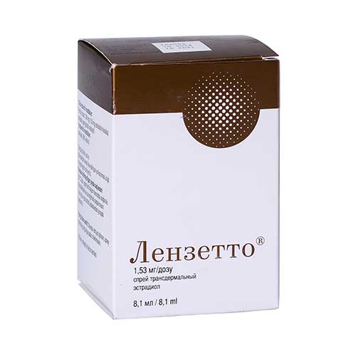 Лензетто спрей 1,53мг/8,1мл №1