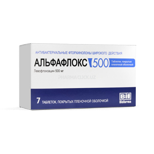 АЛЬФАФЛОКС ТАБ 500МГ N7