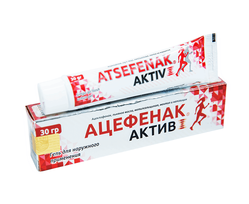 Atsefenak Aktiv gel 30g