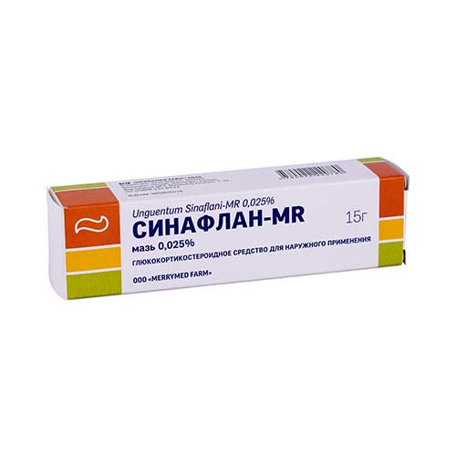 Sinaflan maz MR 0,025% 15g