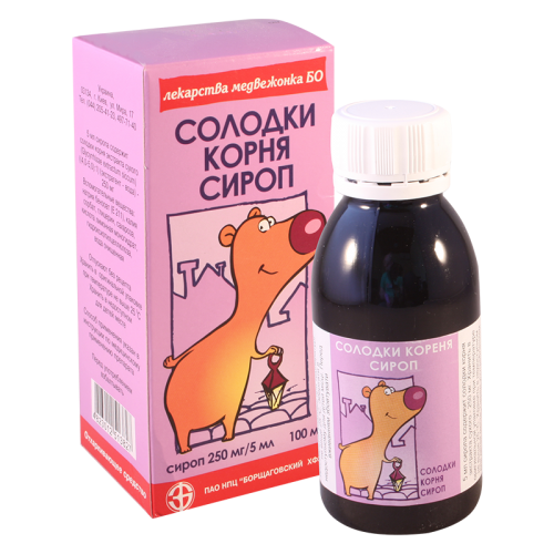Сироп корня cолодки Акташ 50мл