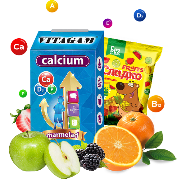Vitagum Calcium  мармелад №40