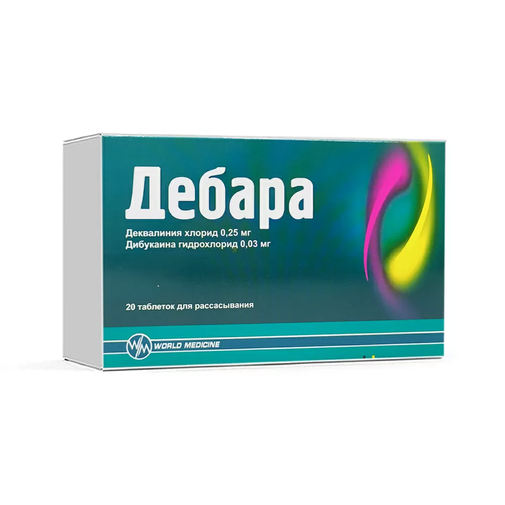 ДЕБАРА ТАБ Д/РАССАС 0,25МГ/0,03МГ N20