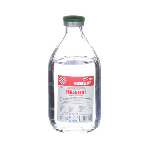 Rekatsetat r-r d/inf.250ml