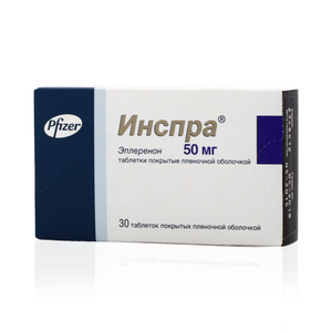 ИНСПРА ТАБ 50МГ N30