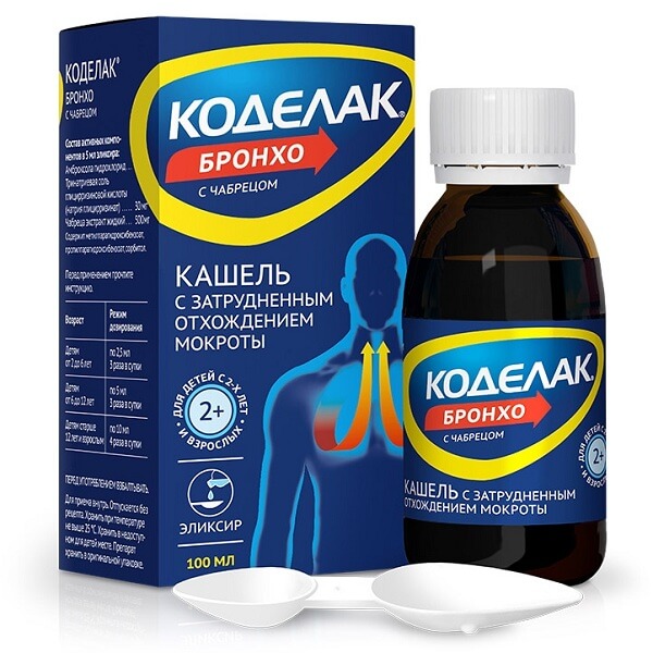 Kodelak Bronxo eliksir (chabres) 100ml