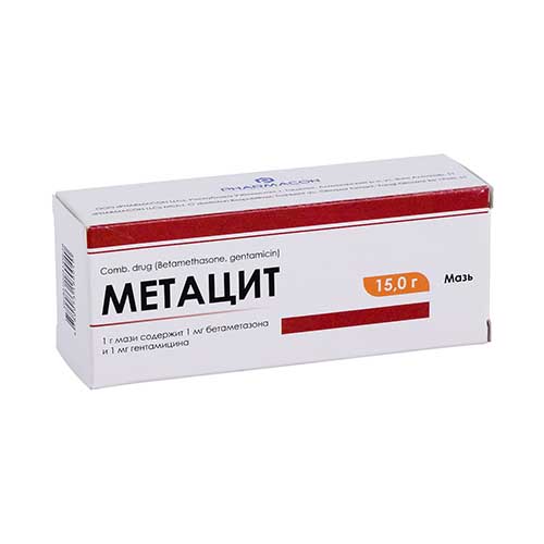 Метацит мазь 15г