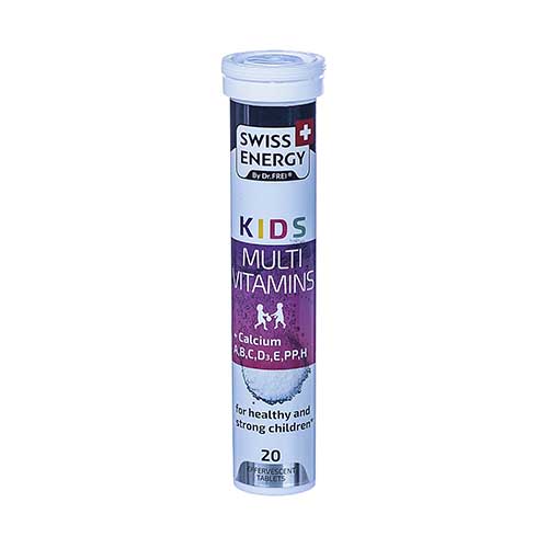 ВИТАМИН SWISS ENERGY KIDS МУЛЬТИВИТАМИНЫ+КАЛЬЦИЙ ТАБ ШИПУЧ N20
