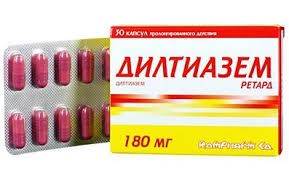 DILTIAZЕM RЕTARD KAPS 180MG N30