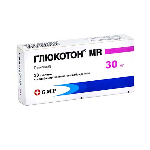 Глюкотон таб. MR 30мг №30