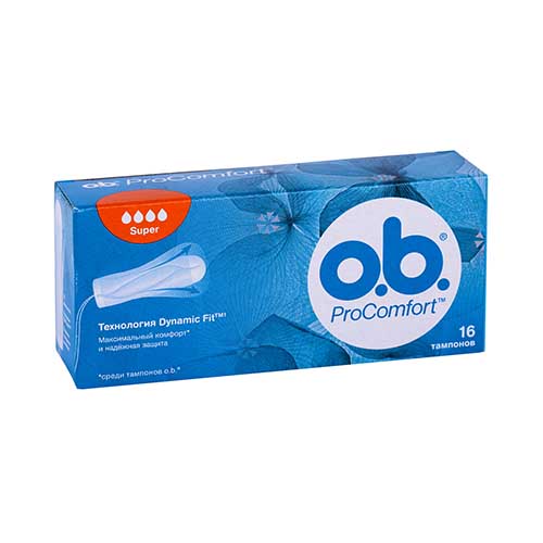 Тампоны гигиен. o.b. ProComfort Super №16