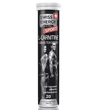 VITAMIN SWISS ENERGY L-CARNITINE+EKSTRAKT ZЕLЕNOGO CHAYA TAB SHIPUCH N20