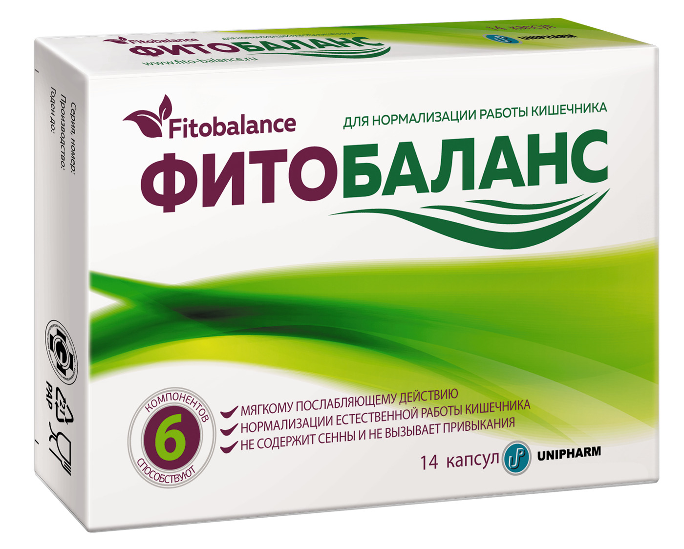ФИТОБАЛАНС КАПС 720МГ N14