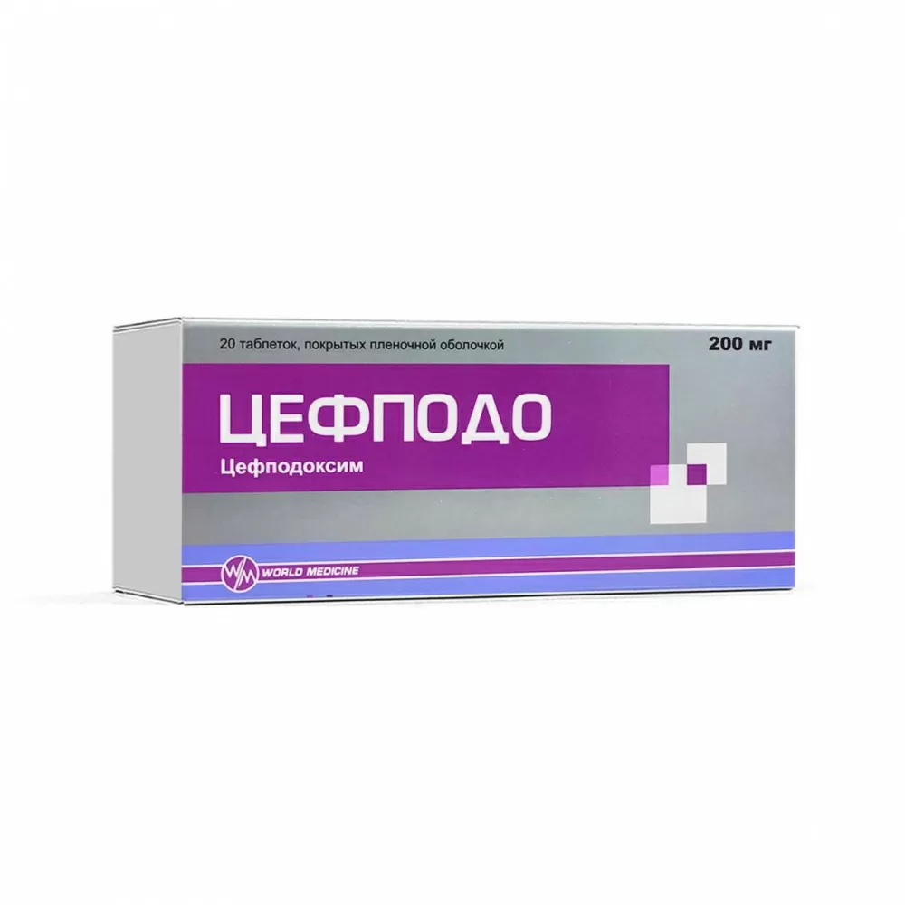 SЕFPODO TAB 200MG N20
