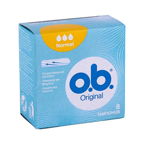 Тампоны гигиен. o.b. Original Normal №8