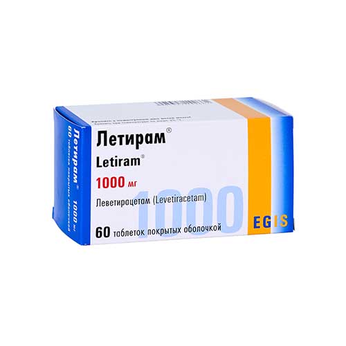 Летирам таб. 1000мг №60