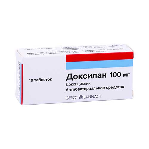 ДОКСИЛАН ТАБ 100МГ N10