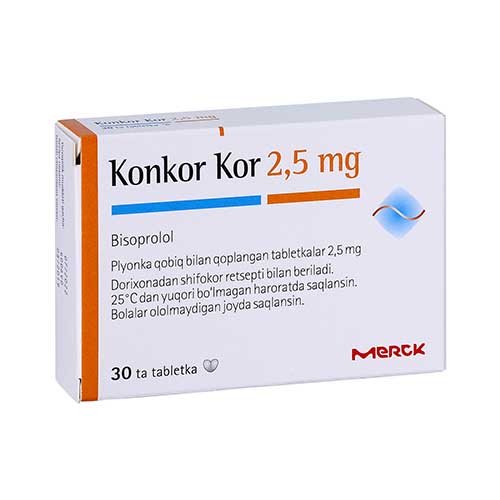 Konkor Kor tab. 2,5mg №30