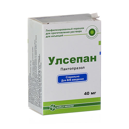 Улсепан лиоф. пор. 40мг №1