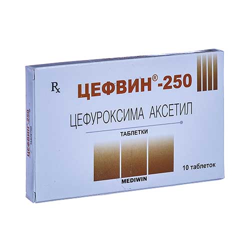 ЦЕФВИН 250 ТАБЛ N10