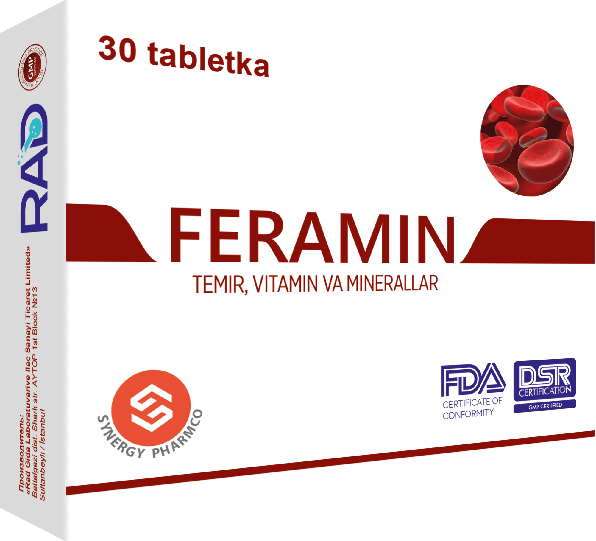 ФЕРАМИН, ТАБ. N30