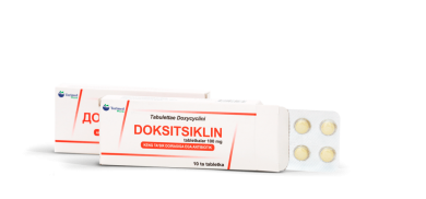Doksitsiklin tab. 100mg №10