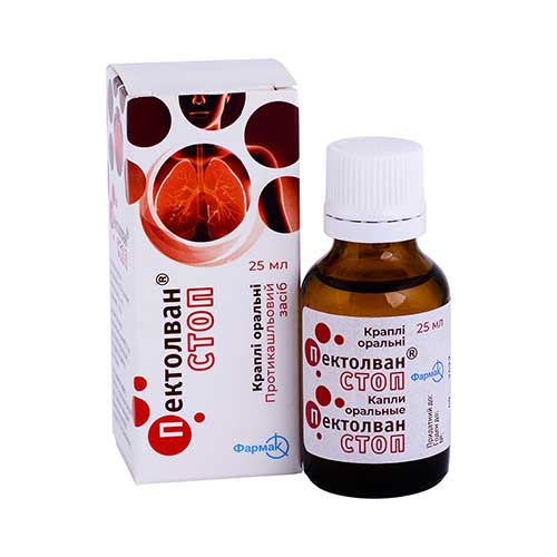 Pektolvan stop kapli 25ml