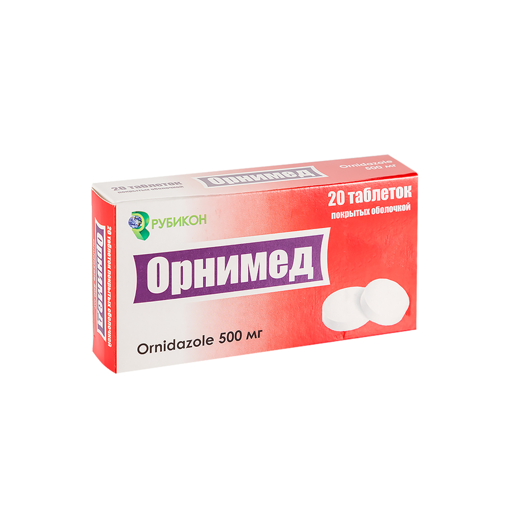 Ornimed tab p/o 500mg №20