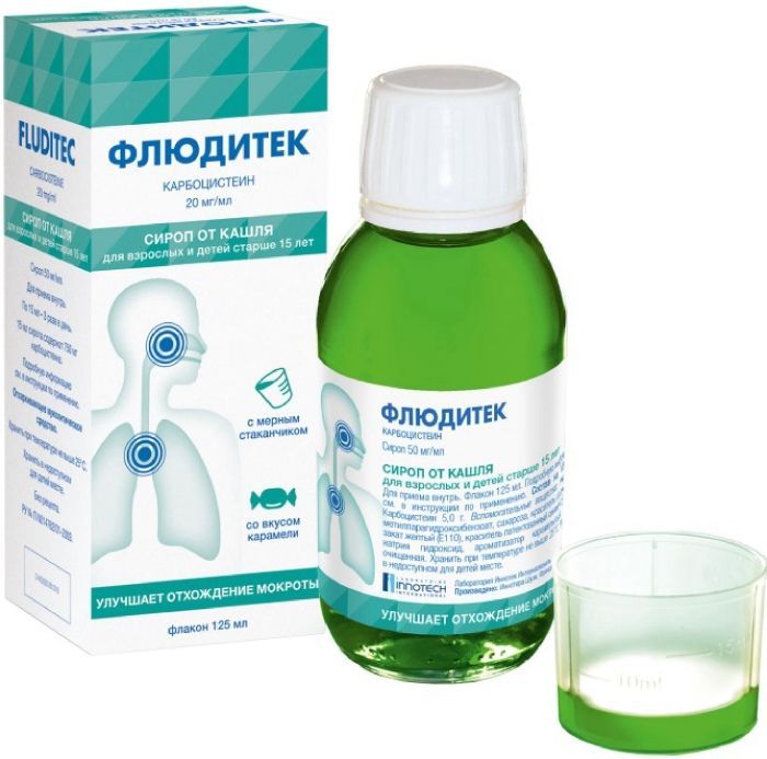 Fluditek sirop 50mg/ml 125ml
