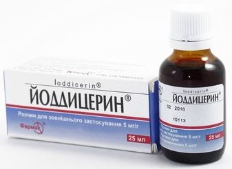 Yodditserin r-r 5mg/g 25ml