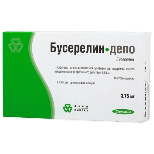 БУСЕРЕЛИН-ДЕПО 3,75МГ ШПРИС N1