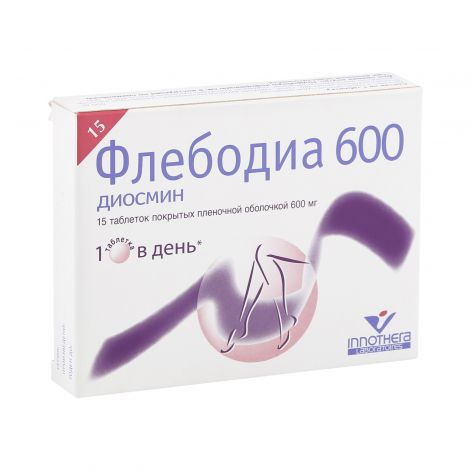 Флебодиа таб. 600мг №15