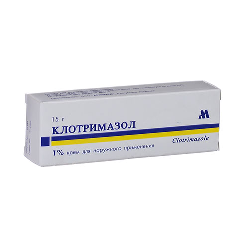 Клотримазол крем 1% 15г