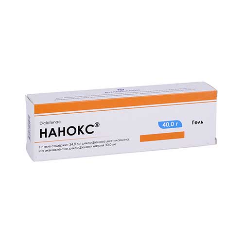 Нанокс гель 40г