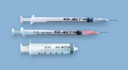 Шприц KD-JECT III инсулин. с иглами 0,5мл U100