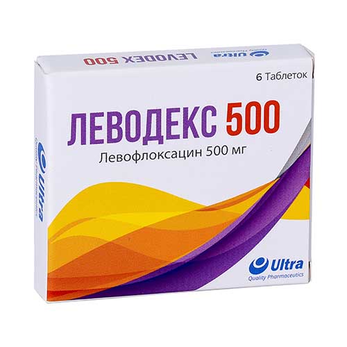 Леводекс-500 таб. 500мг №6