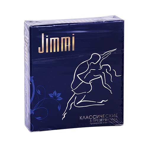 Презервативы натур. латекс гладкие "Jimmi" классические №3