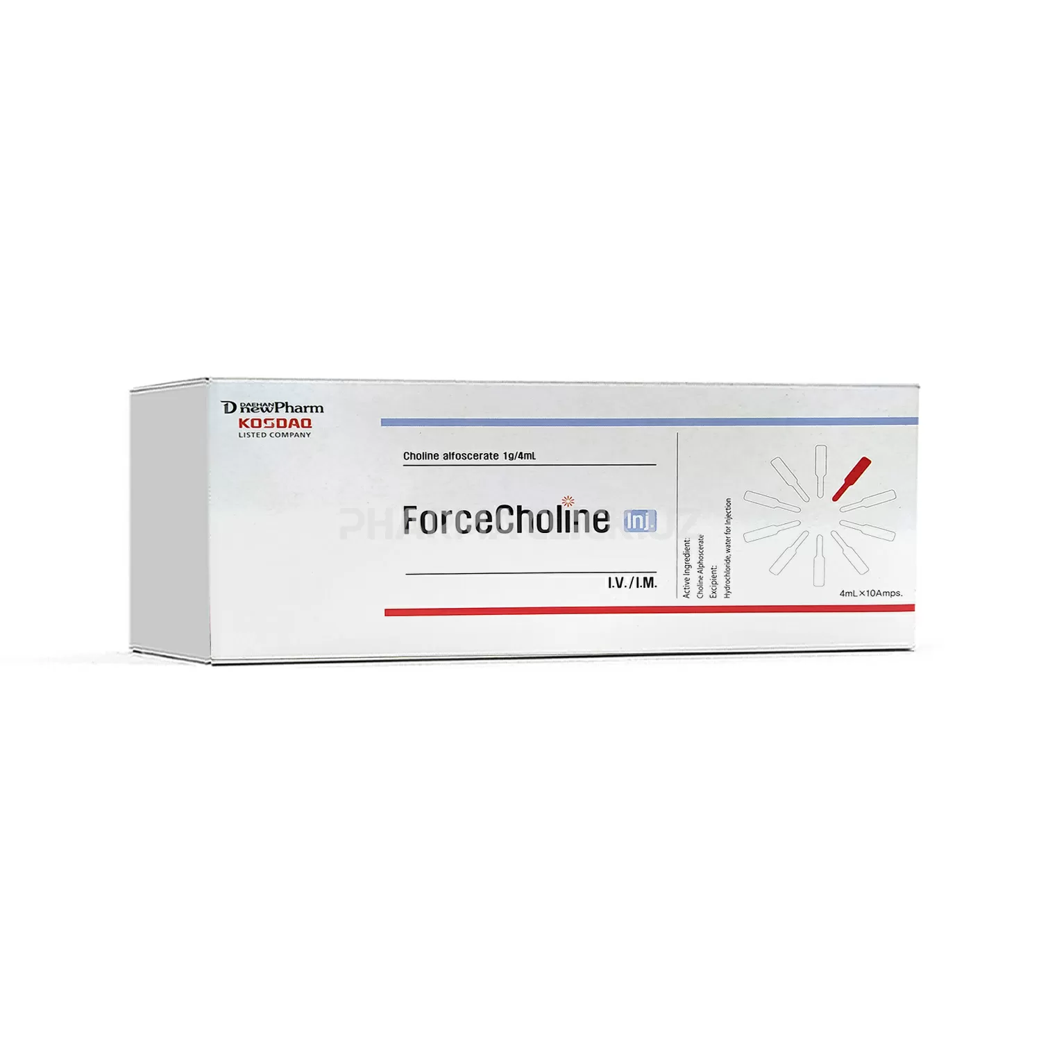 FORSXOLIN, 1000 MG/4 ML, 4 ML, AMP. N10