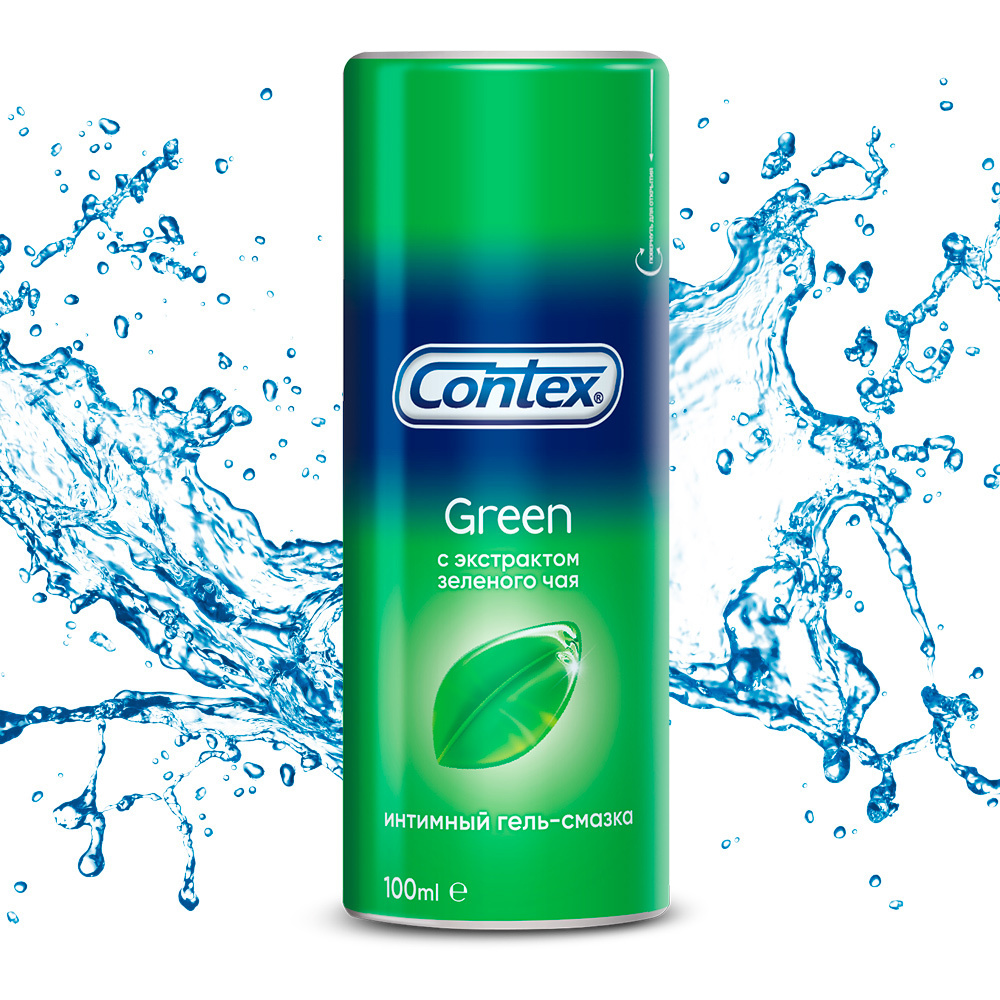Гель-лубрикант Contex Green 100мл