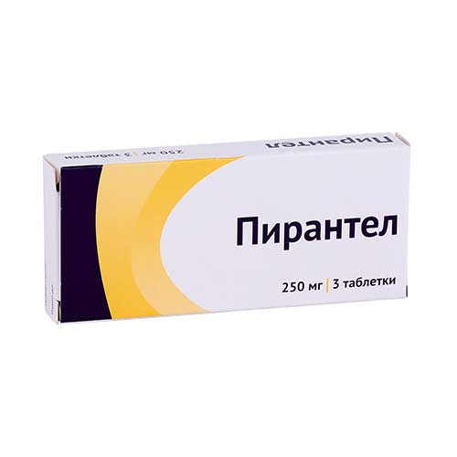 Пирантел таб. 250мг №3