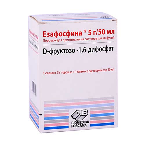 ЕЗАФОСФИНА, 5 Г/50 МЛ, ФЛАК. N1