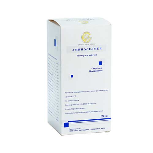 Aminoselmen r-r d/inf. 250ml