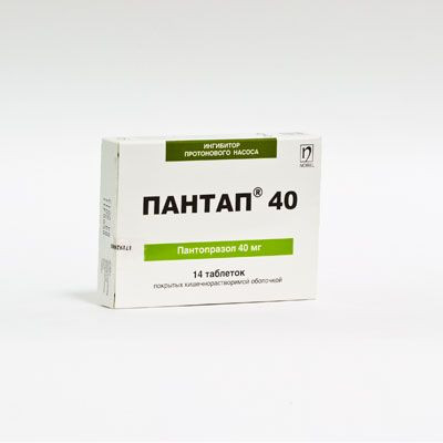 Pantap tab. 40mg №14