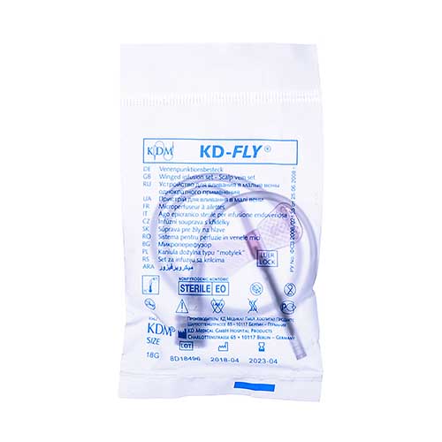 KATЕTЕR VNUTRIVЕNNЫY KD-FLY (BABOCHKA) 18G N1