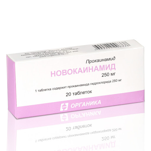 NOVOKAINAMID 250MG TABL N20