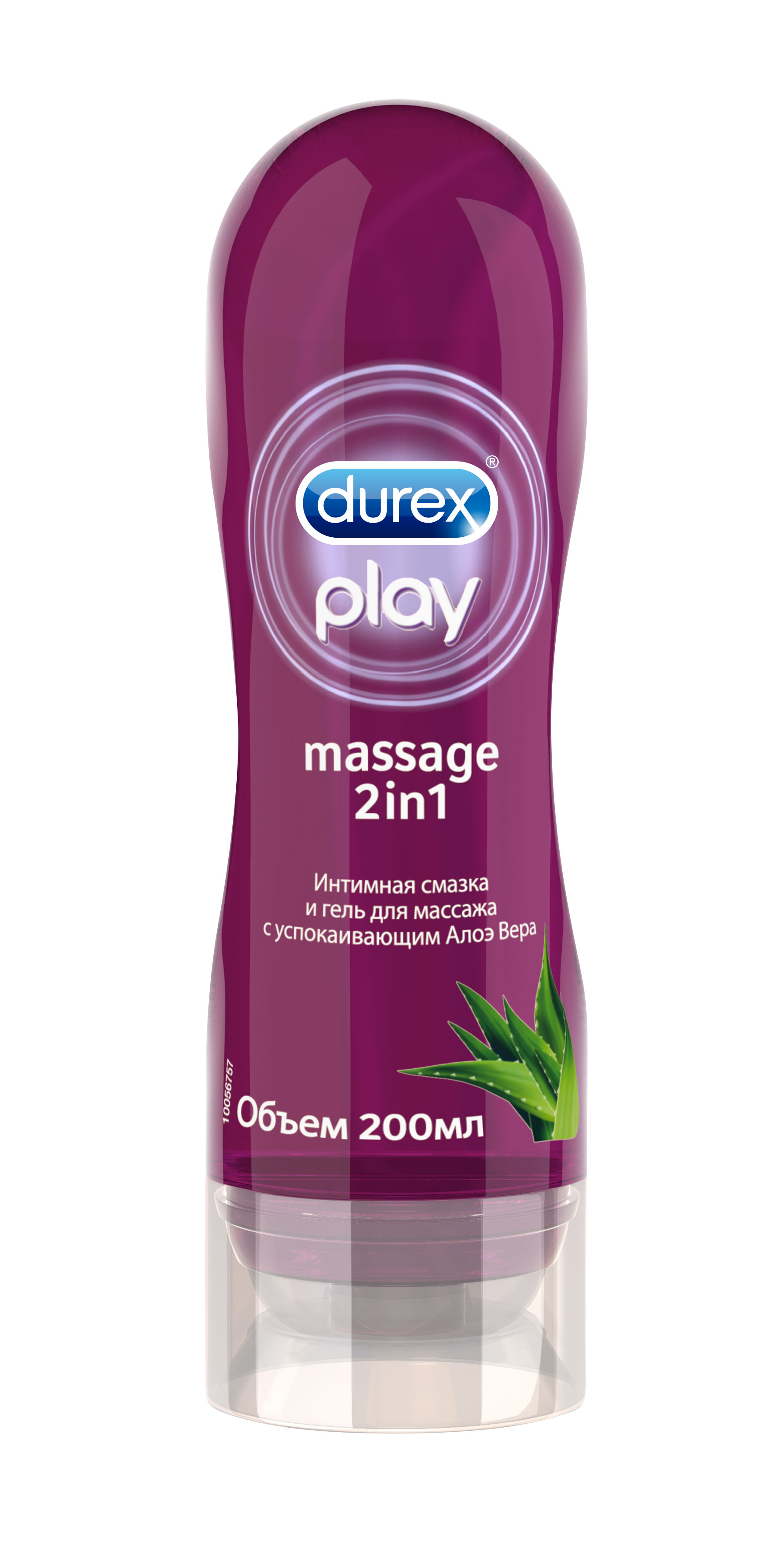 Массажные смазки. Гель-смазка Durex Play massage 2in1 sensual.