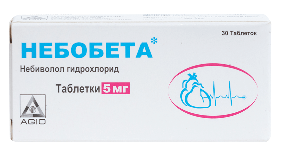 НЕБОБЕТА, 5 МГ, ТАБ. N30