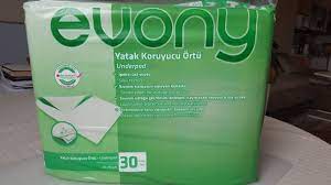 Пеленки непромокаемые "EVONY" р. 90*60см