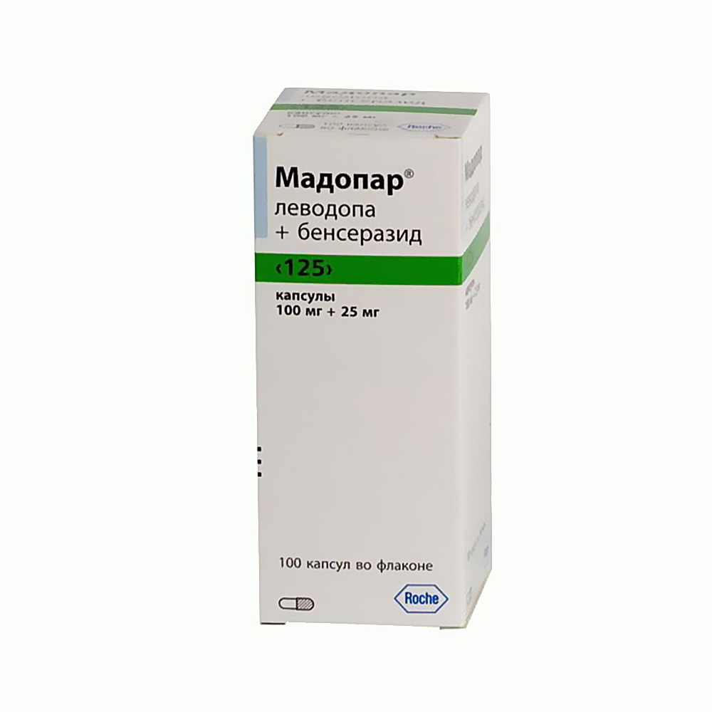 МАДОПАР КАПС 125МГ N100